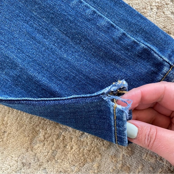 Lucky Brand Jeans Sofia Straight Leg Medium Wash Mid Rise: 10/30 Long Inseam - Picture 7 of 11